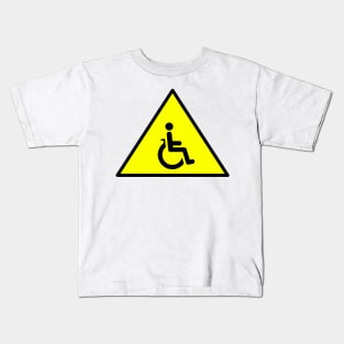 Wheelchair symbol Kids T-Shirt